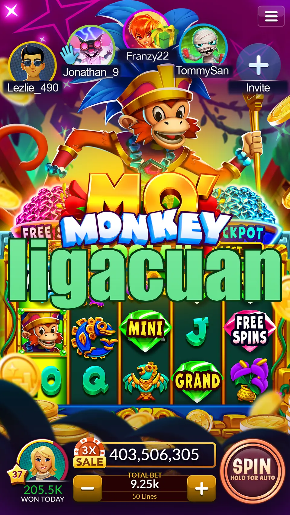 ligacuan Tangkapan Layar - APK Resmi